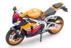 Orange 1:12 Scale Diecast Honda CBR1000RR Motorcycle Model