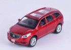 White / Red / Black / Champagne 1:32 Diecast Buick Enclave Toy