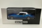 1:43 Whitebox Blue 1972 Diecast Buick Riviera Coupe Model