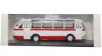 White-Red 1:43 Scale Die-Cast Soviet Union LAZ-695E Bus Model