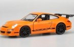 1:36 Scale Orange Welly Diecast Porsche 911 GT3 RS Toy