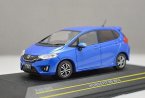 1:43 Scale White / Blue Diecast 2014 Honda Fit RS Model