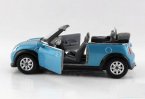 Kids 1:36 Blue / Yellow / Silver / Red Diecast Mini Cooper S Toy