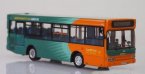 1:76 Orange-green CMNL Britain Dennis Singledecker Bus Model