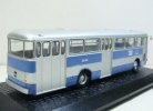 Blue-Silver 1:72 Scale Atlas Diecast Ikarus 556 Bus Model