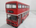 Red 1:76 Scale Die-Cast Dennis Double Decker Bus Model
