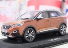 Orange 1:18 Scale Resin 2017 Peugeot 4008 SUV Model