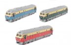1:87 Scale Kids Red / Green / Blue Locomotive Toy