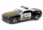 Black 1:36 Scale Kids Police Diecast Chevrolet Camaro Toy