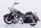 Black 1:18 Maisto Diecast Harley-Davidson Motorcycle Model