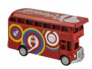 1:87 Mini Scale Red Coca Cola Olympic Double Decker Bus Toy