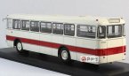 White 1:42 Scale Diecast Ikarus 260 Bus Model