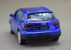 Kids 1:43 Scale Red / Blue Diecast Audi Q7 Toy