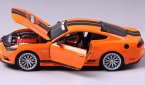 Orange 1:24 Scale Maisto Diecast 2015 Ford Mustang GT Model