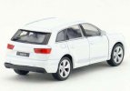 Kids 1:36 Scale Welly Black / White Diecast Audi Q7 Car Toy