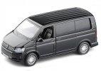 Black /White /Silver 1:36 Scale Kids Diecast VW T6 Multivan Toy