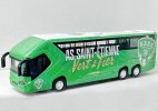 Green AS Saint-Étienne F.C. Painting Diecast Coach Bus Toy