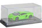 1:64 Green / White Diecast Lamborghini Aventador LP700-4 Model
