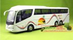 1:50 Scale White Cararama Tour Bus Model