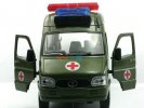 Army Green 1:32 Scale Iveco Military Ambulance Bus Toy