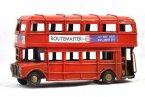 Small Scale Red 1905 Year Double Decker London Bus Model