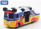 Mini Scale Colorful Die-Cast TOMY Tokyo Disney Bus Toy