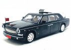 Black 1:32 Scale Kids Diecast Hongqi L5 Parade Car Toy