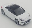 Red / White 1:64 Scale NOREV Diecast 2013 Peugeot RCZ Model