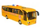 Yellow Kids Plastics Chinese School Bus Toy