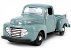 1:25 Red / Blue Maisto Diecast 1948 Ford F-1 Pickup Truck Model