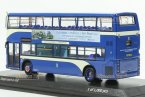 1:76 Scale Blue CMNL Dennis NO. 51 Double-Decker Bus Model
