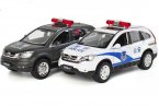 1:32 Kids White / Black Police Theme Diecast Honda CR-V Toy