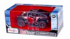 1:24 Scale Black-Red Maisto Diecast Hummer HX Concept Model
