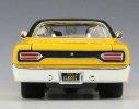 Yellow /Orange 1:24 Scale Maisto Diecast 1970 Plymouth GTX Model