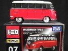 Red-Black 1:65 Mini Scale Kids Diecast VW T1 Bus Toy