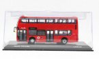 1:76 Scale Red CMNL Enviro400H First London Double Decker Bus