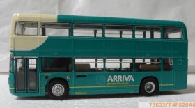 1:76 Scale CORGI Brand Green London Double-decker Bus Model