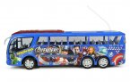 Kids 4 Channel Cartoon Design R/C Bus Toy