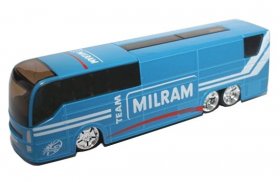 1:50 Scale Blue TOUR DE FRANCE MILRAM Team Bus Model