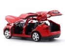 Red / White / Blue /Black 1:32 Scale Diecast Tesla MODEL X90 Toy