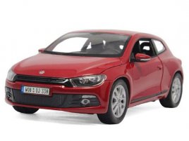 Welly 1:24 Red / Green / Blue / White Diecast VW Scirocco Model