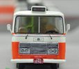 1:76 Scale Orange NO. 55 ShangHai SK661F Die-Cast Bus Model