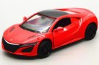 Red / Blue 1:38 Scale Kids Diecast Honda Acura NSX Toy