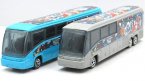 Kids Gray / Blue Matchbox Brand Tour Bus Toy