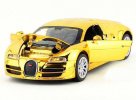 Red /Golden /Blue /Purple 1:32 Scale Kids Diecast Bugatti Veyron