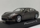 Deep Brown 1:43 Scale Diecast 2014 Porsche Panamera S Model