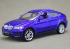 Red / Blue 1:43 Scale Kids Diecast BMW X6 Toy