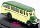 White-Green Mini Oxford Die-Cast Colville Bedford OB Bus Model