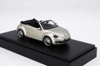 Black / Golden 1:43 Scale Diecast VW Beetle Cabriolet Model