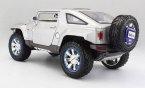 1:18 Scale Silver / Blue Maisto Diecast Hummer HX Concept SUV